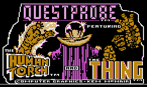 Questprobe featuring The Human Torch and The Thing